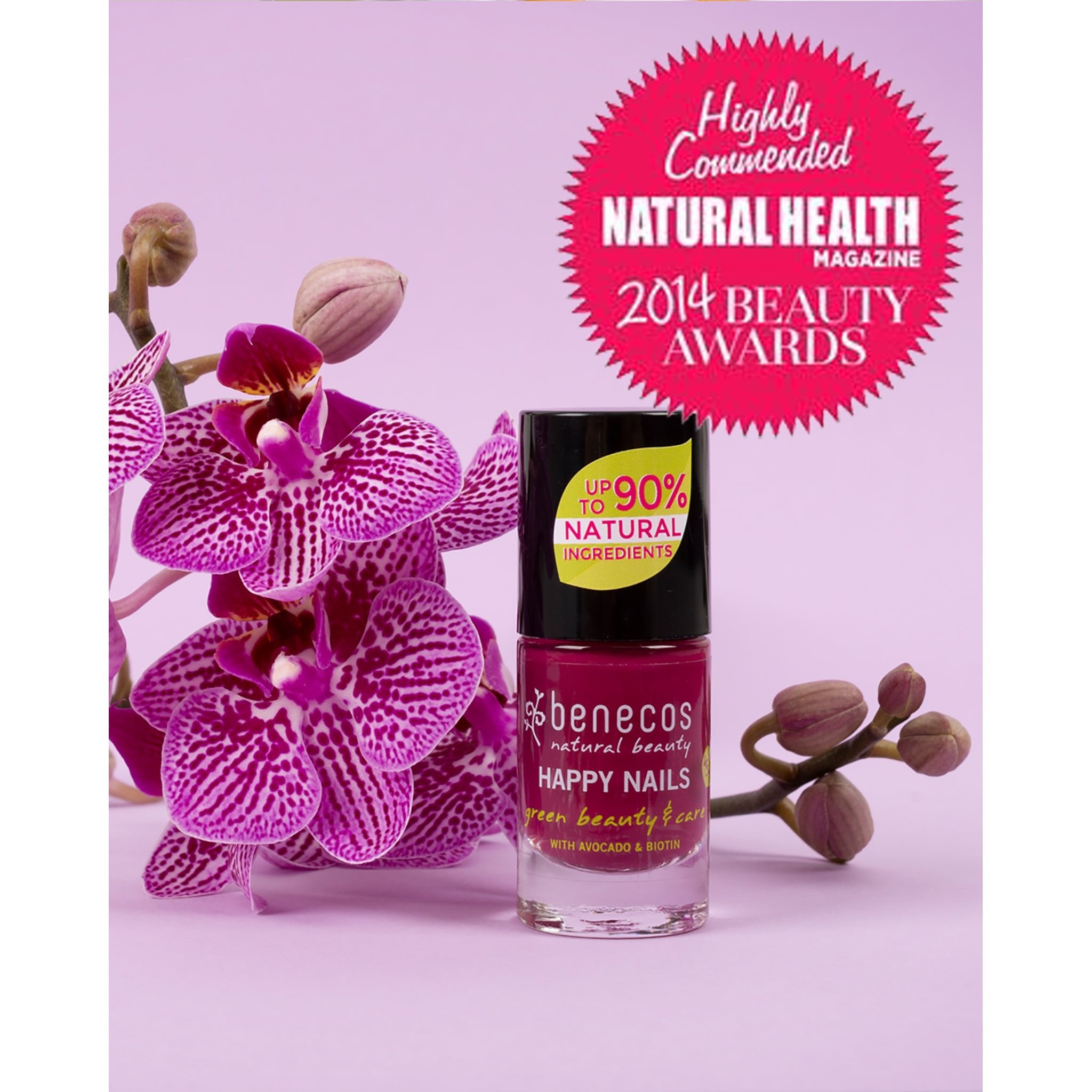 Natural Nail Polish - Wild Orchid - UK DELIVERY ONLY - mypure.co.uk