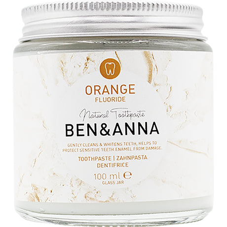 Natural Toothpaste - Orange with Fluoride - mypure.co.uk