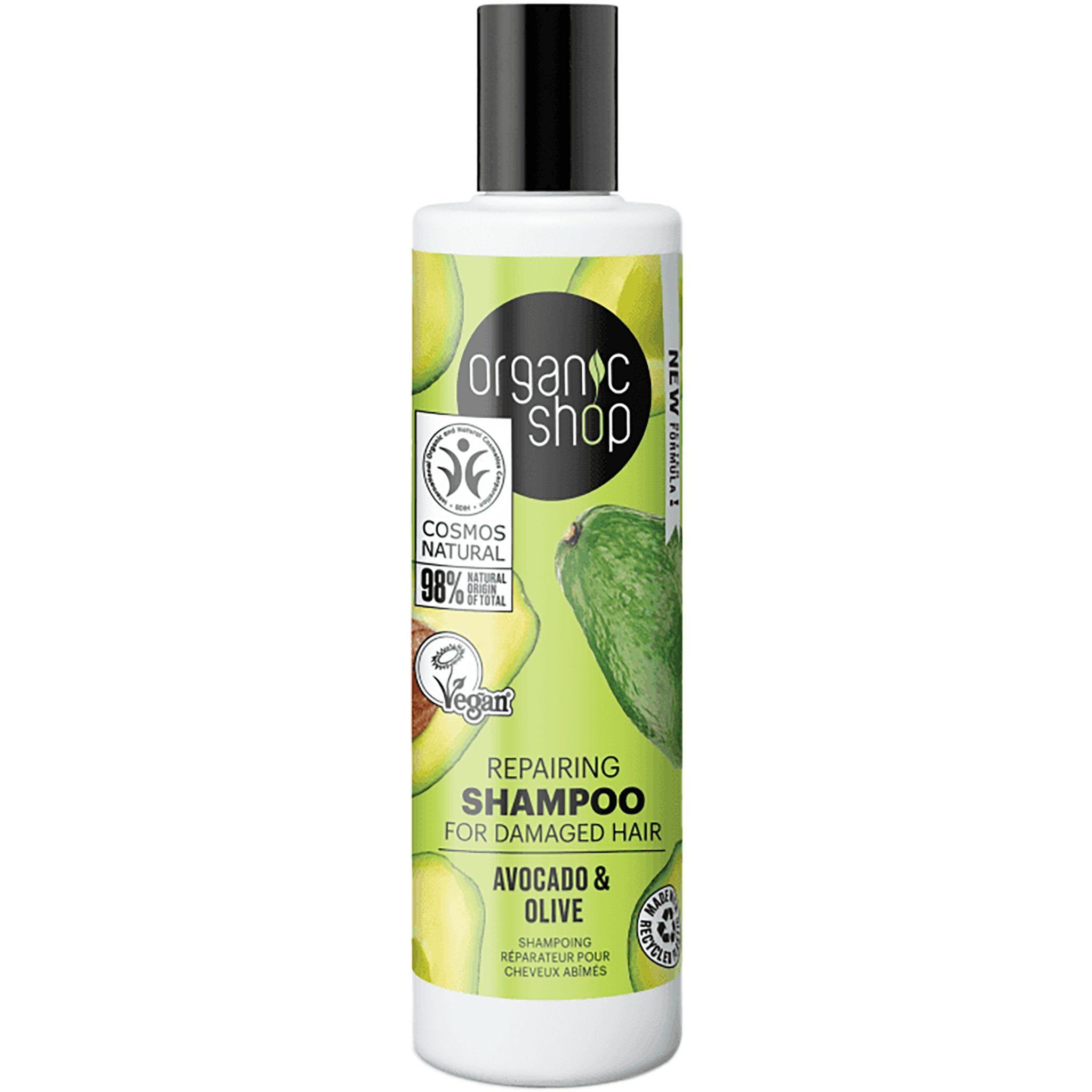 NEW Avocado & Olive Repairing Shampoo - mypure.co.uk
