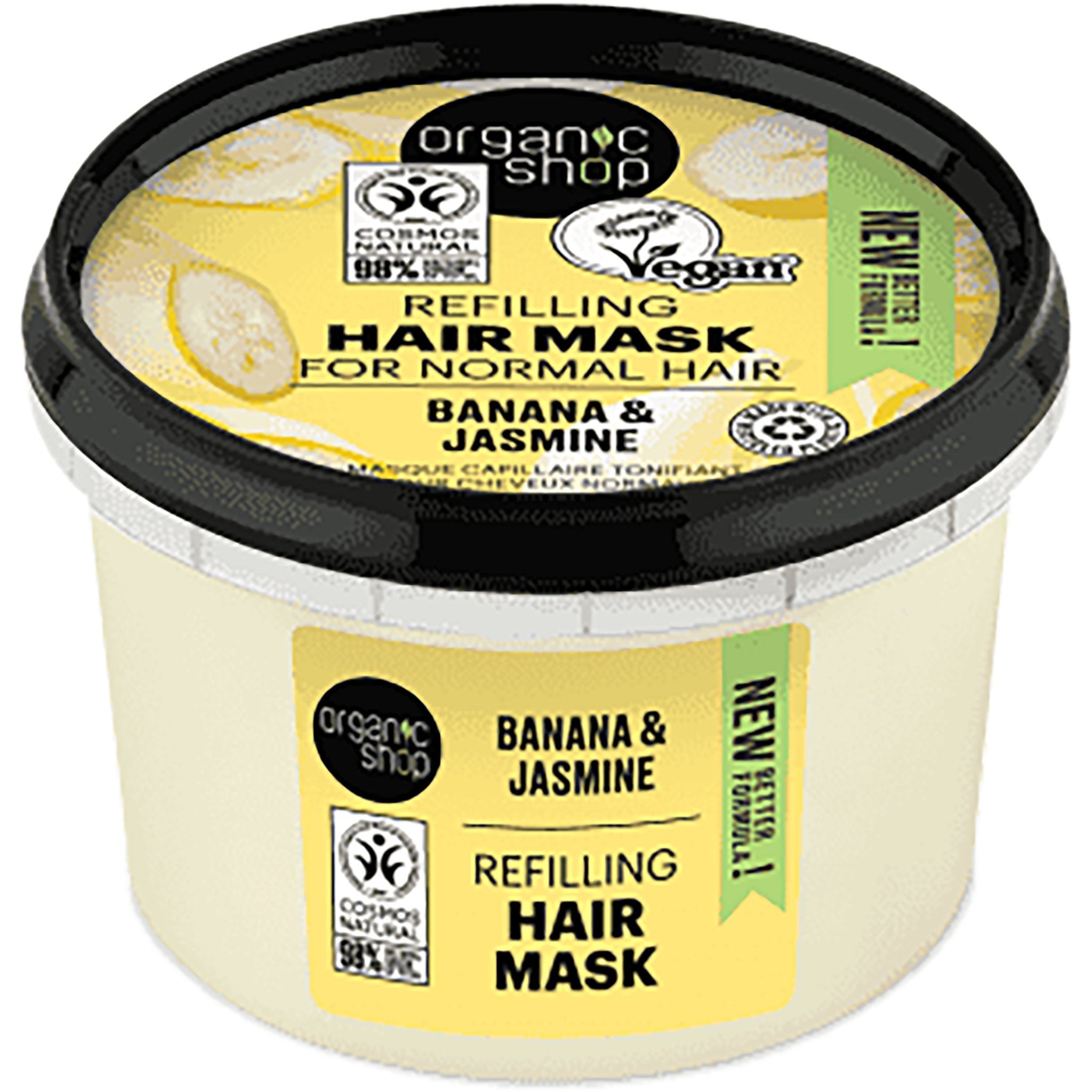 NEW Banana & Jasmine Refilling Hair Mask - mypure.co.uk