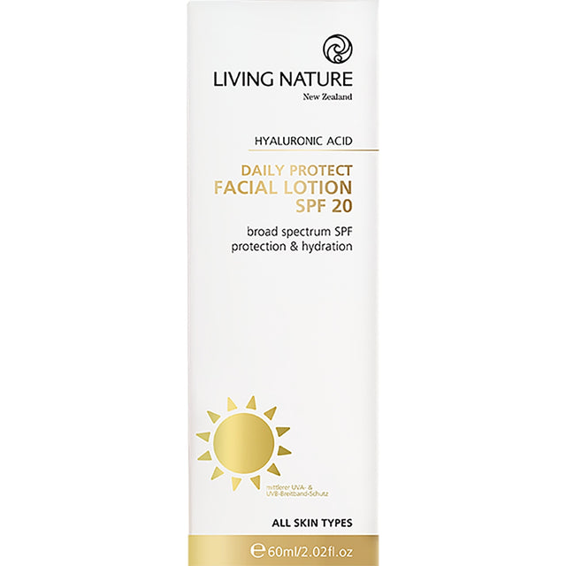 Buy Living Daily Protect Facial Lotion SPF 20 | MyPure – mypure.co.uk