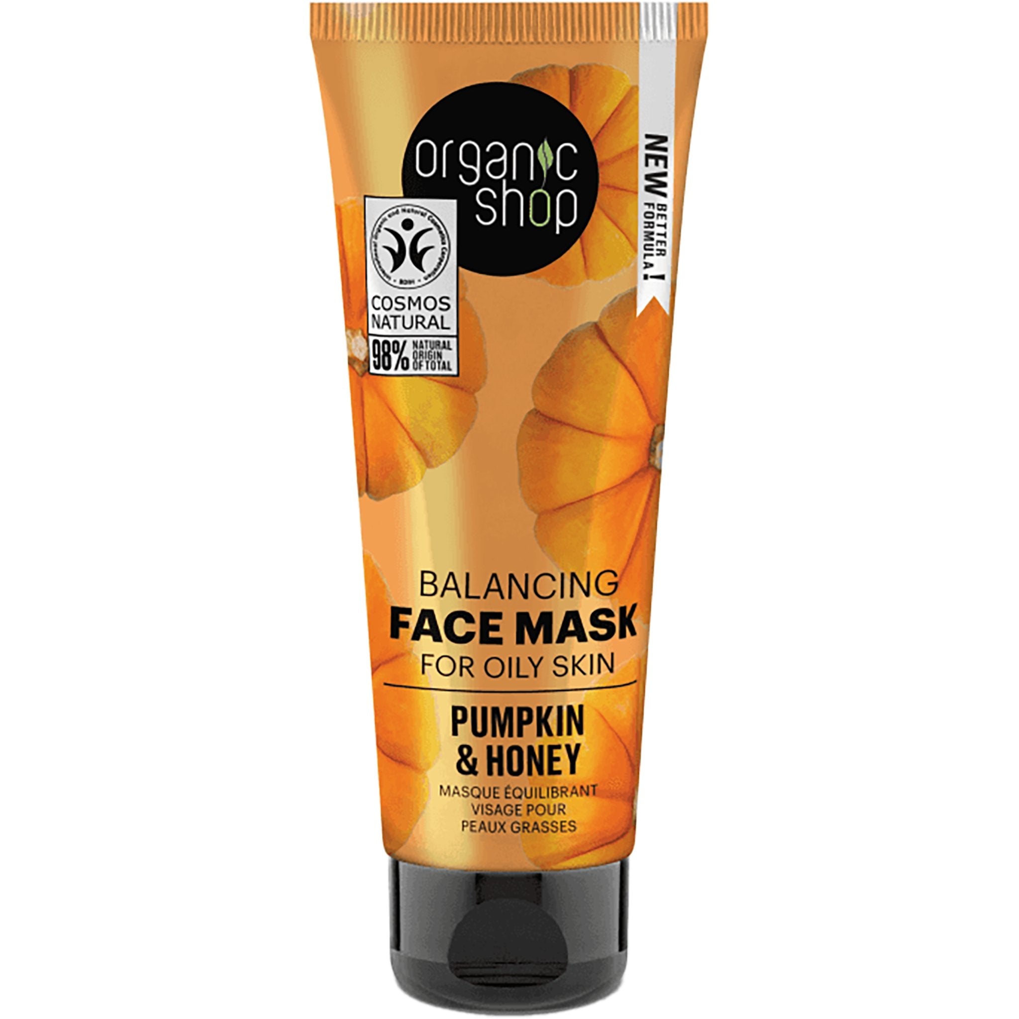 NEW Pumpkin & Honey Balancing Face Mask - mypure.co.uk