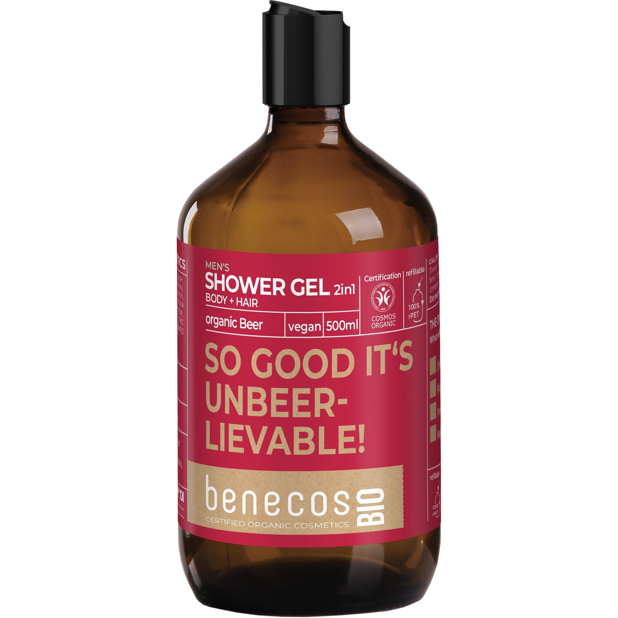 NEW So Good Its UnBeer-liveable - Wheat Beer 2in1 Hair & Body Wash for Men - mypure.co.uk