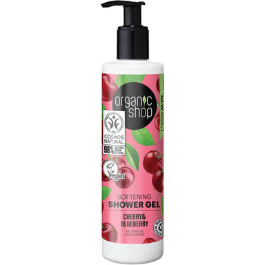 NEW Softening Shower Gel - Cherry & Blueberry - mypure.co.uk