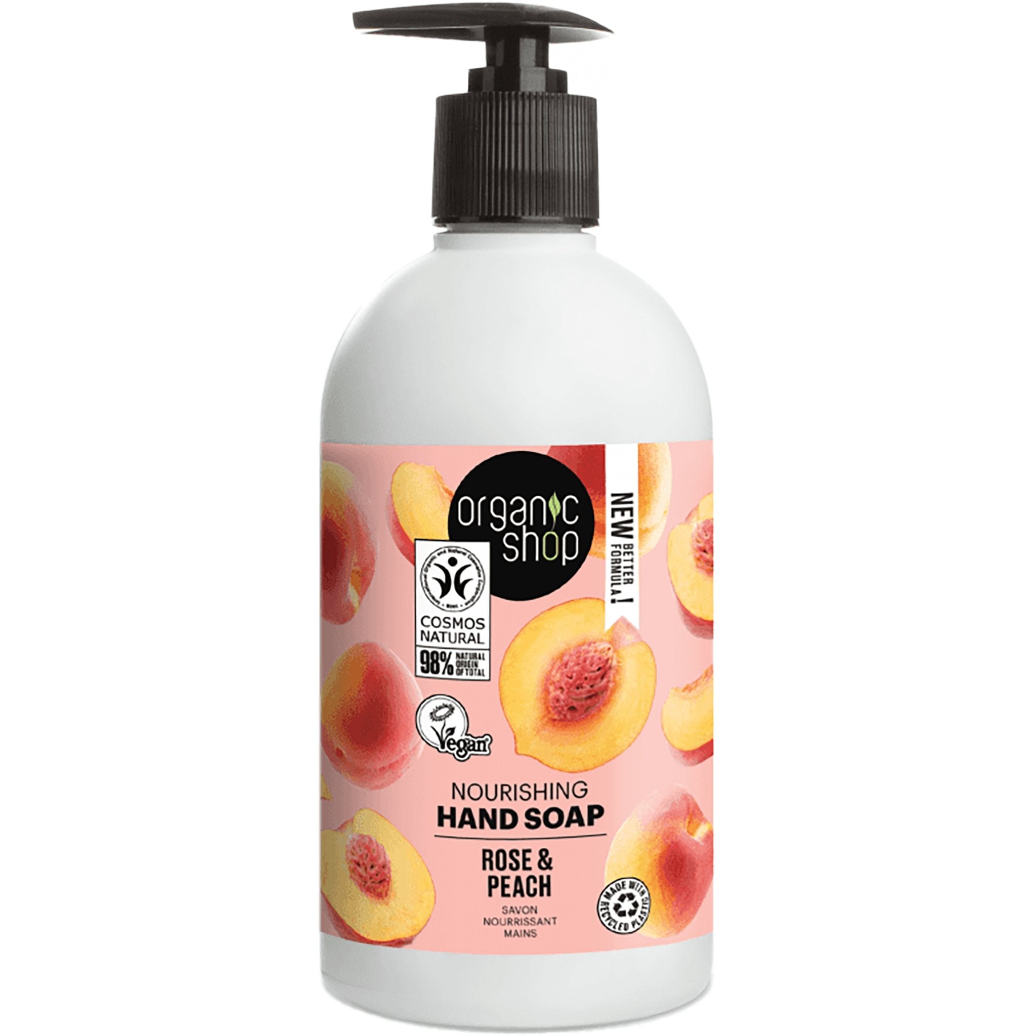 Nourishing Hand Soap Rose Peach - mypure.co.uk