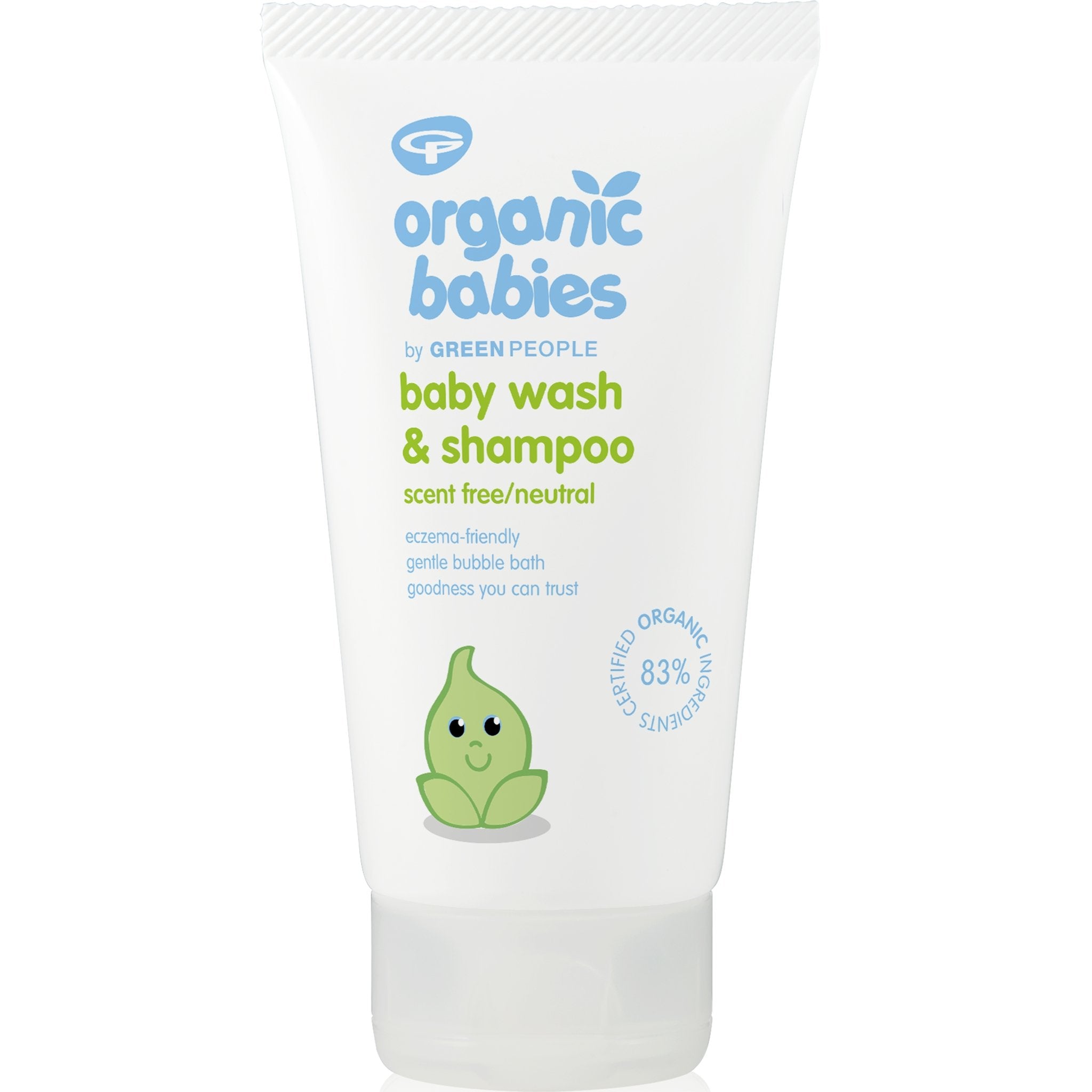 Organic Baby Wash & Shampoo - Scent Free - mypure.co.uk