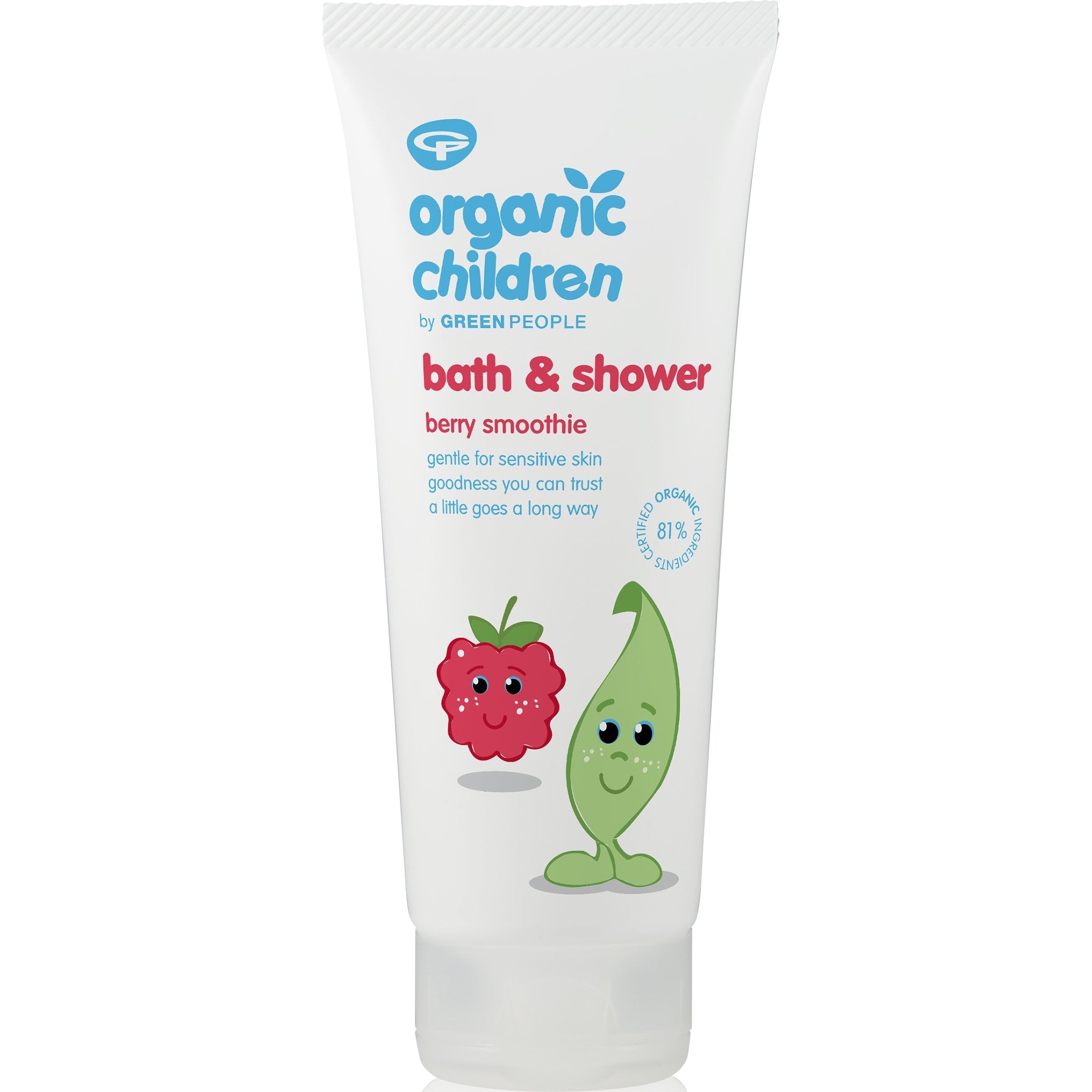 Organic Children Bath & Shower - Berry Smoothie - mypure.co.uk