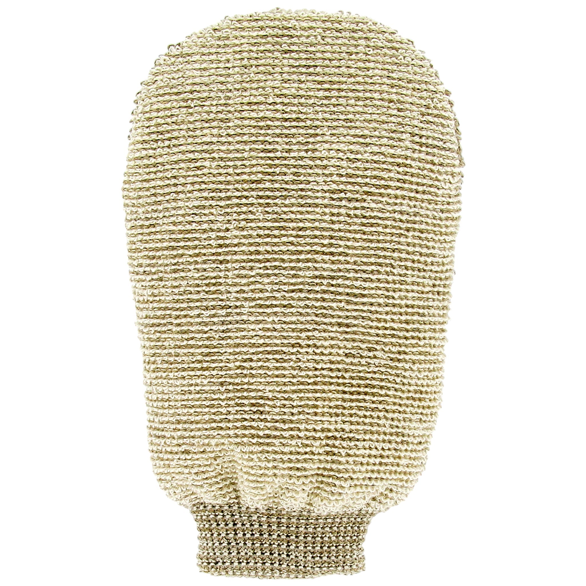 Organic Cotton & Bamboo Double Sided Massage Glove - mypure.co.uk