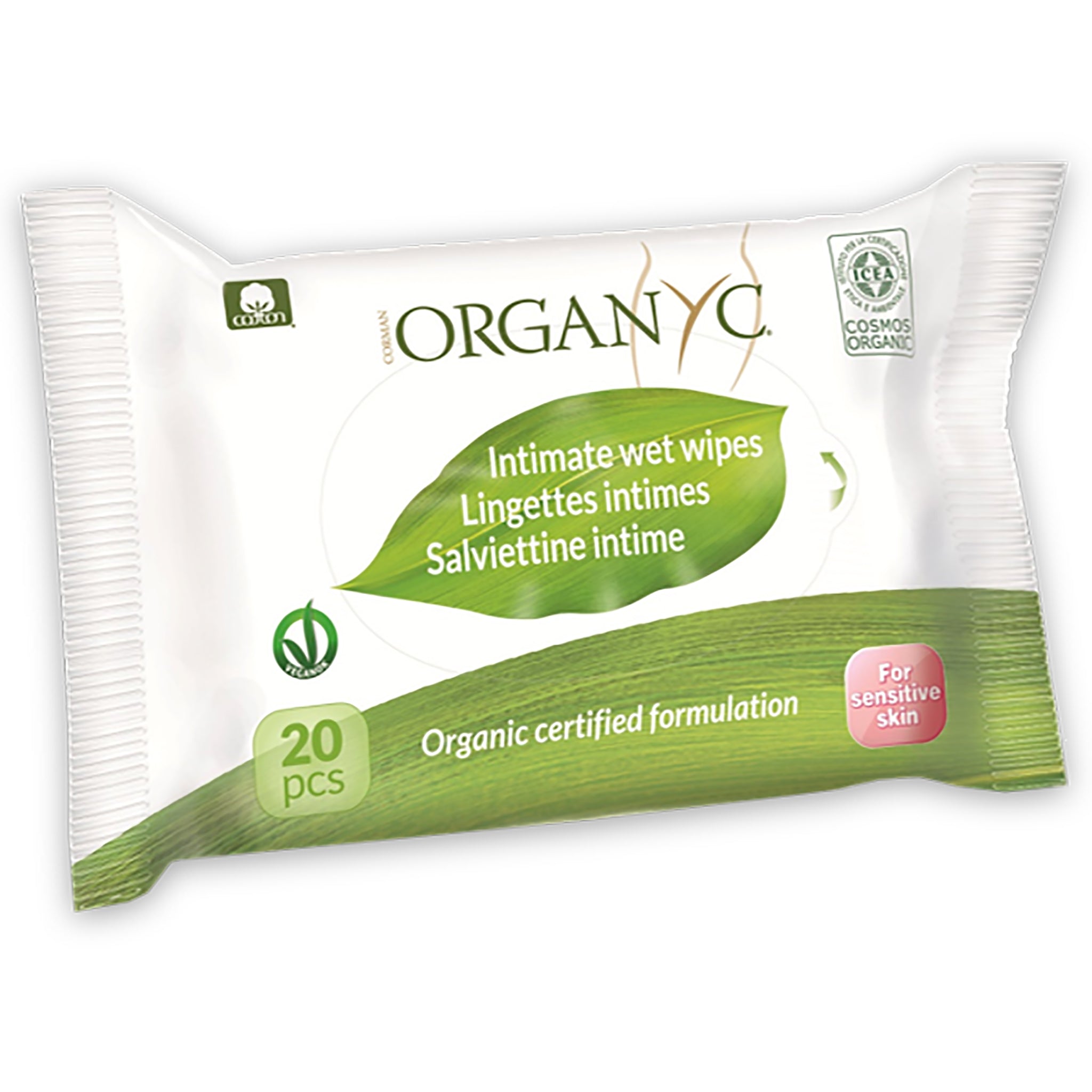 Organic Cotton Intimate Wet Wipes - mypure.co.uk