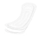 Organic Cotton Panty Liners Flat Extra-Long - Moderate - mypure.co.uk