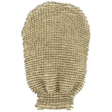 Organic Linen & Cotton Coarse Massage Glove - mypure.co.uk