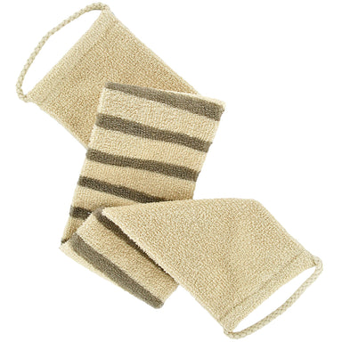 Organic Linen & Cotton Striped Massage Strap - mypure.co.uk