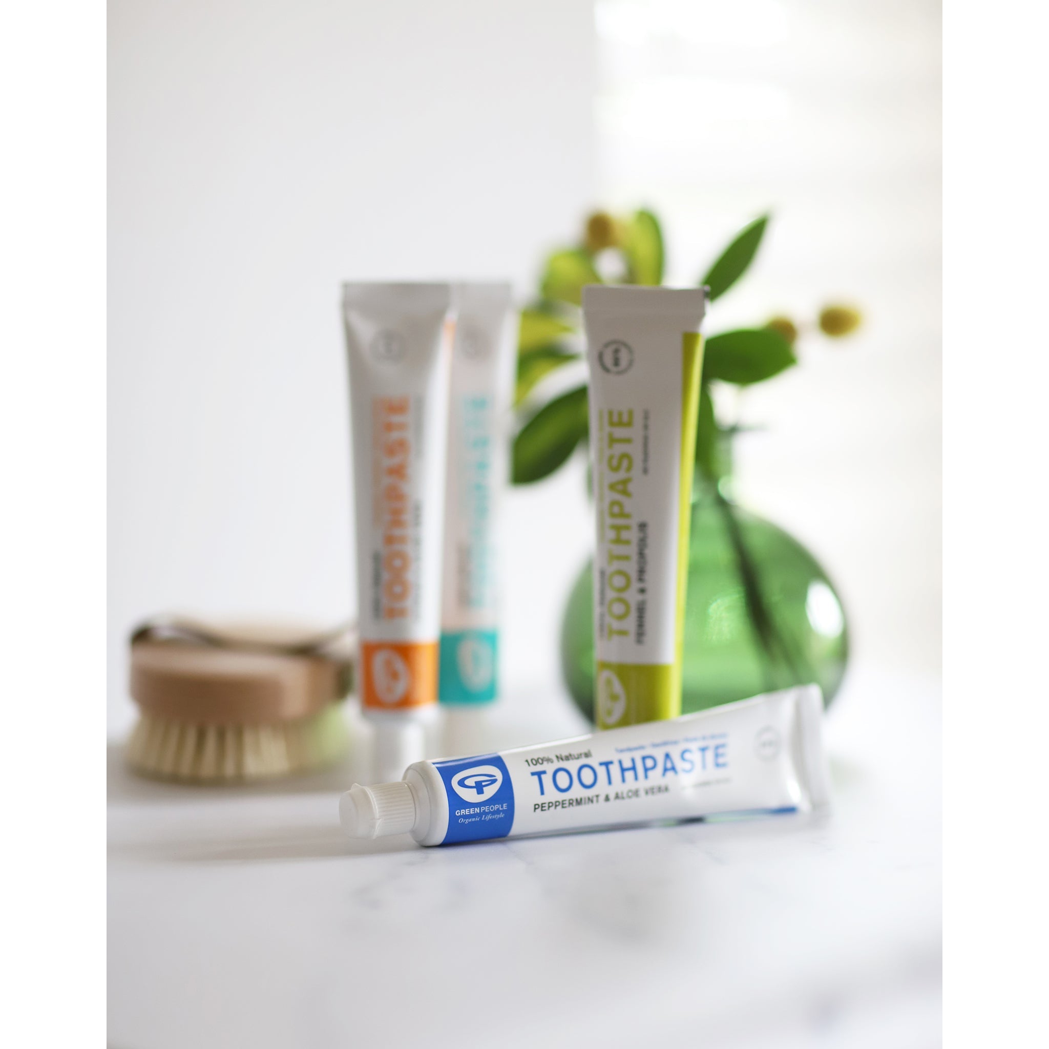 Peppermint & Aloe Vera Toothpaste - mypure.co.uk