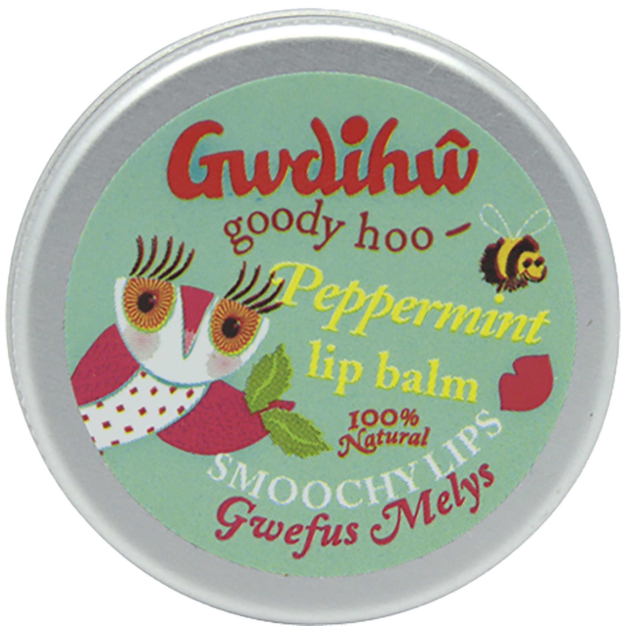 Peppermint Smoochy Lips Balm - mypure.co.uk