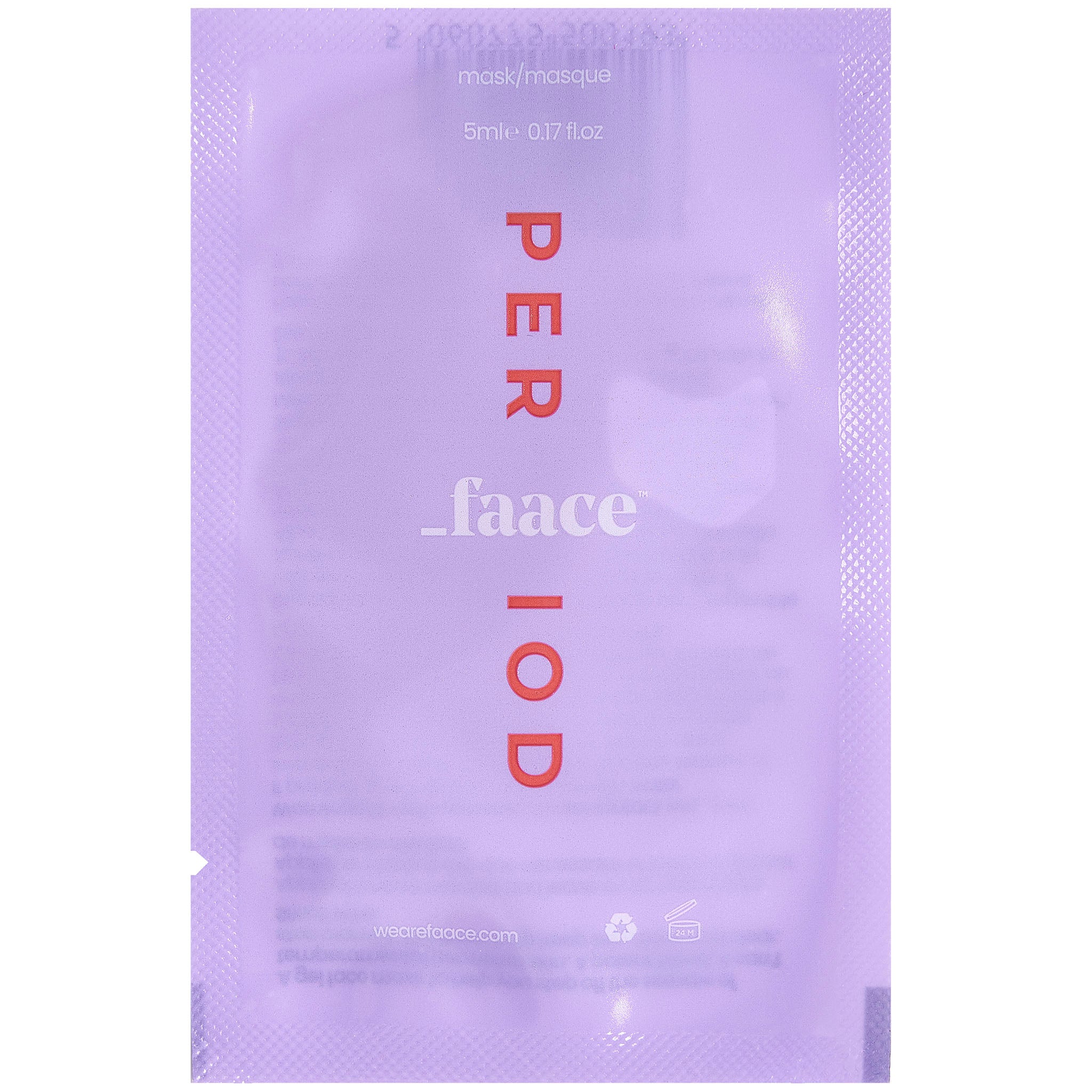 Period Faace Mask - mypure.co.uk