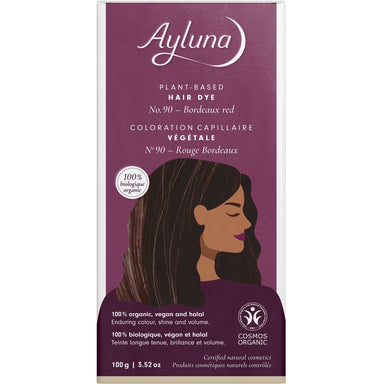 Plant-based Hair Dye - Bordeaux Red - mypure.co.uk