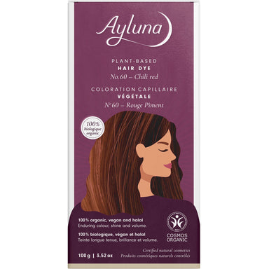 Plant-based Hair Dye - Chilli Red - mypure.co.uk