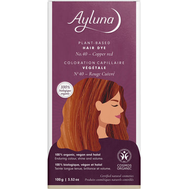 Plant-based Hair Dye - Copper Red - mypure.co.uk