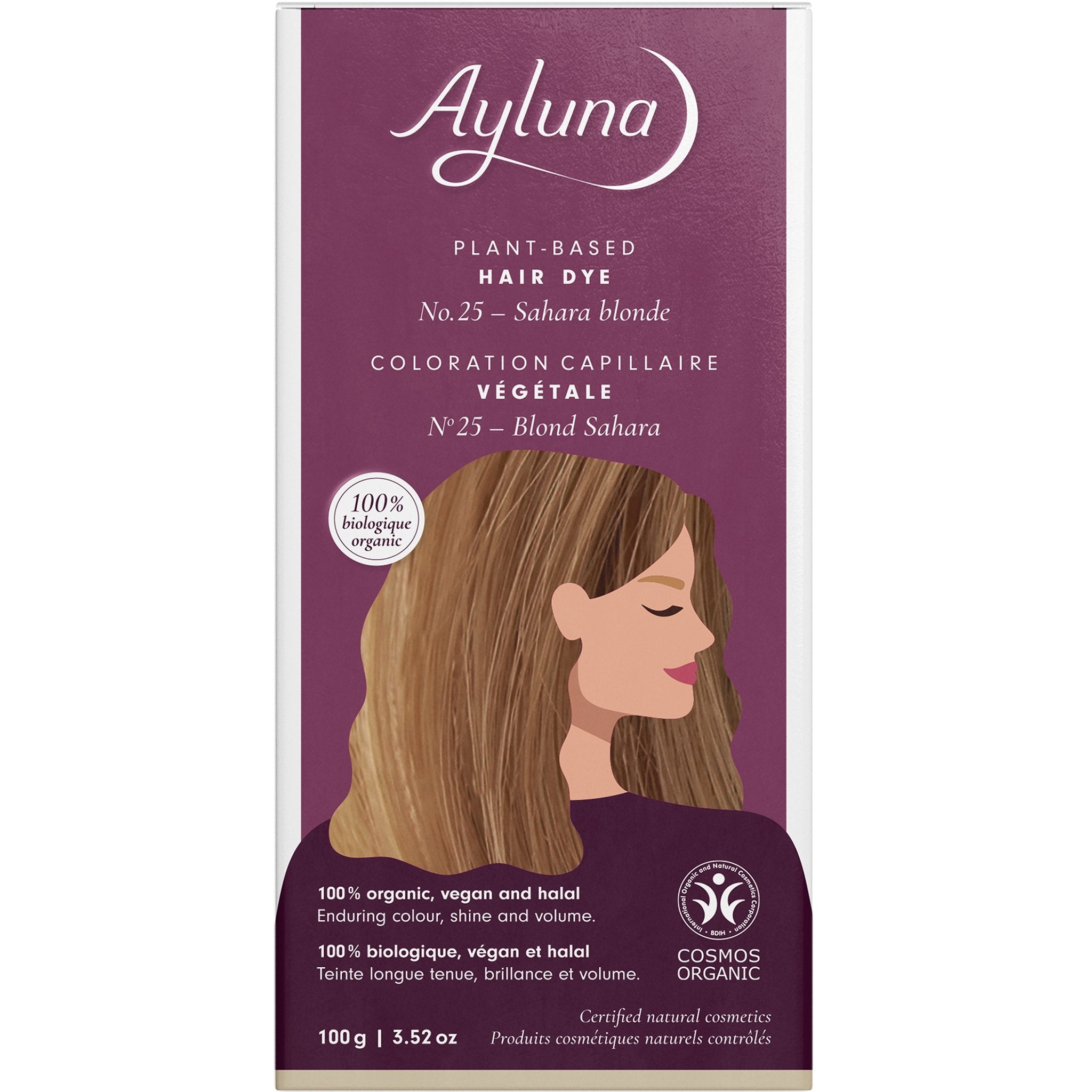 Plant-based Hair Dye - Sahara Blonde - mypure.co.uk