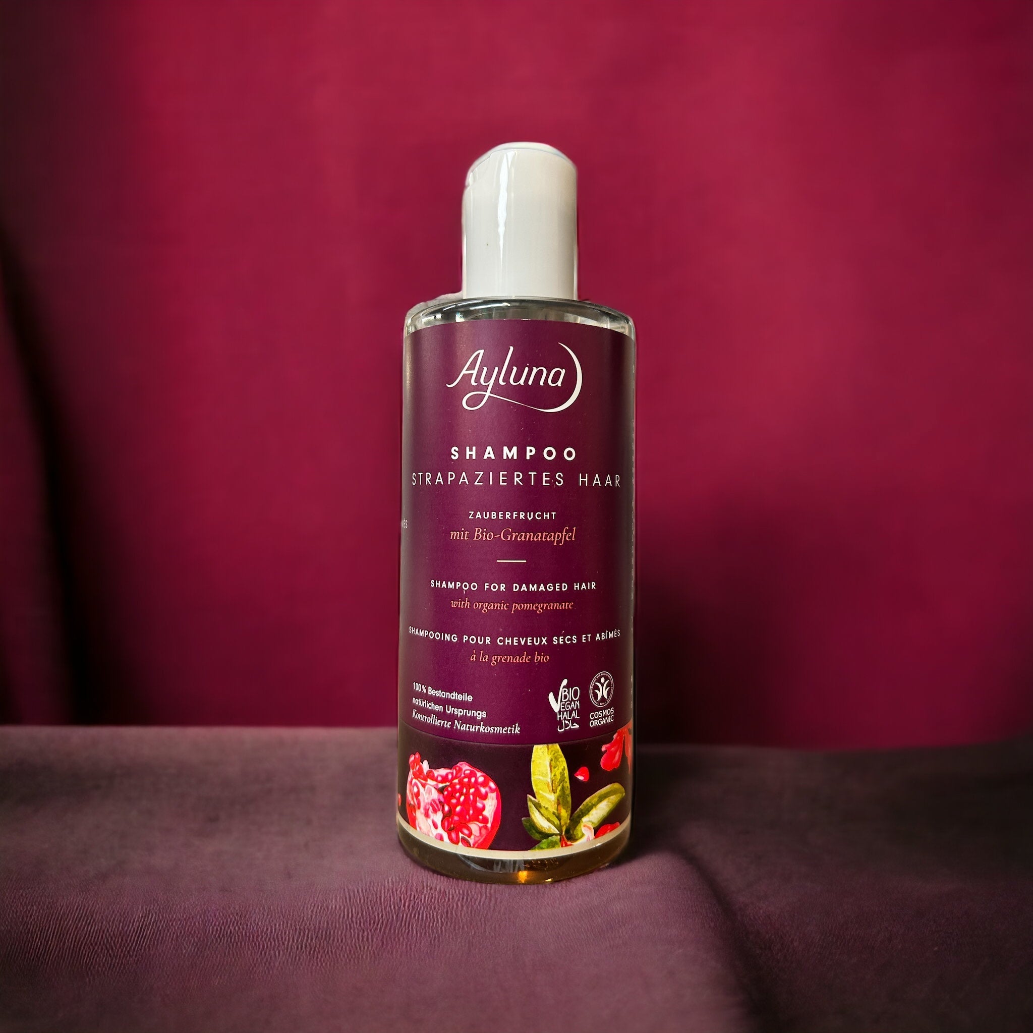 Pomegranate Shampoo for Damaged Hair - mypure.co.uk