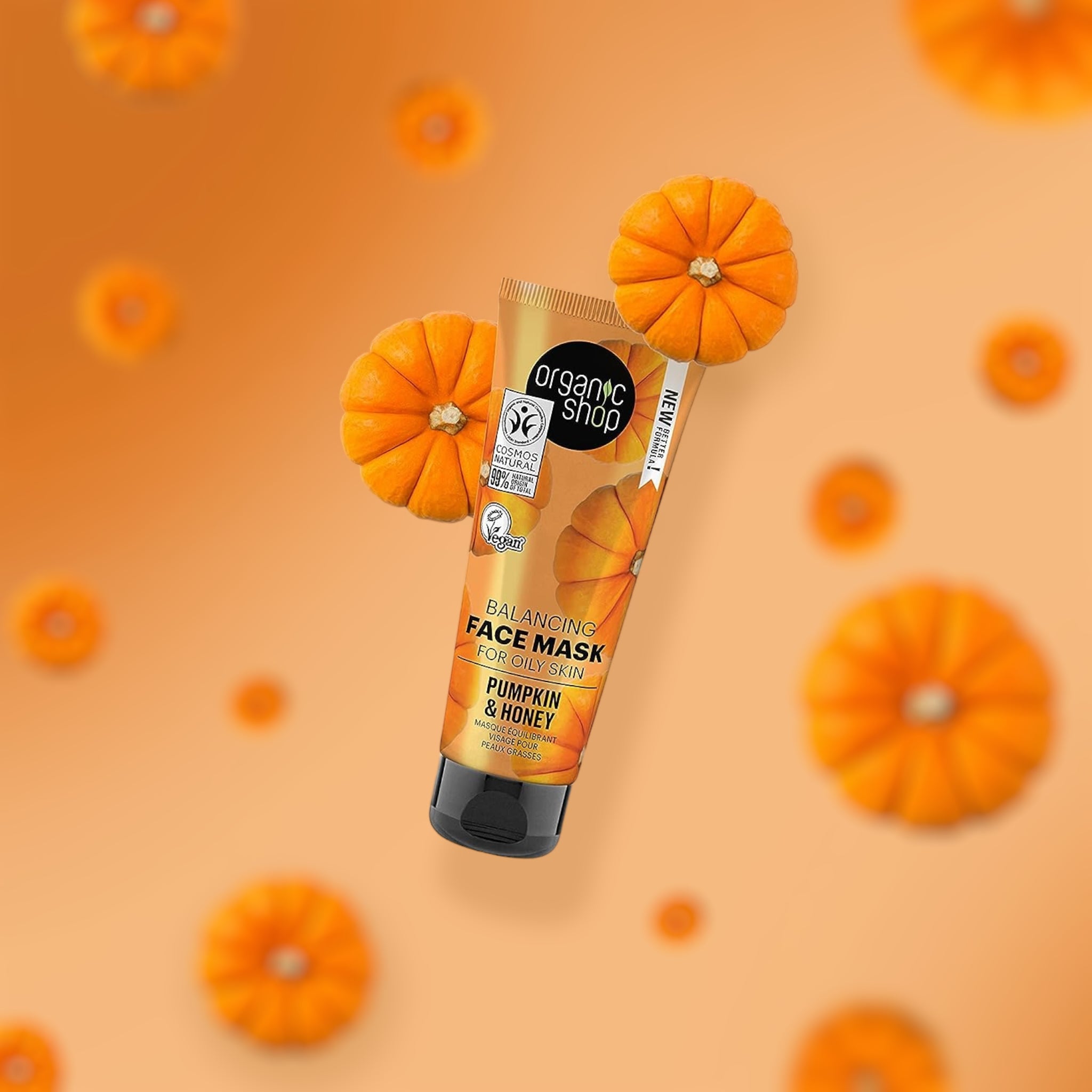Pumpkin & Honey Balancing Face Mask - mypure.co.uk