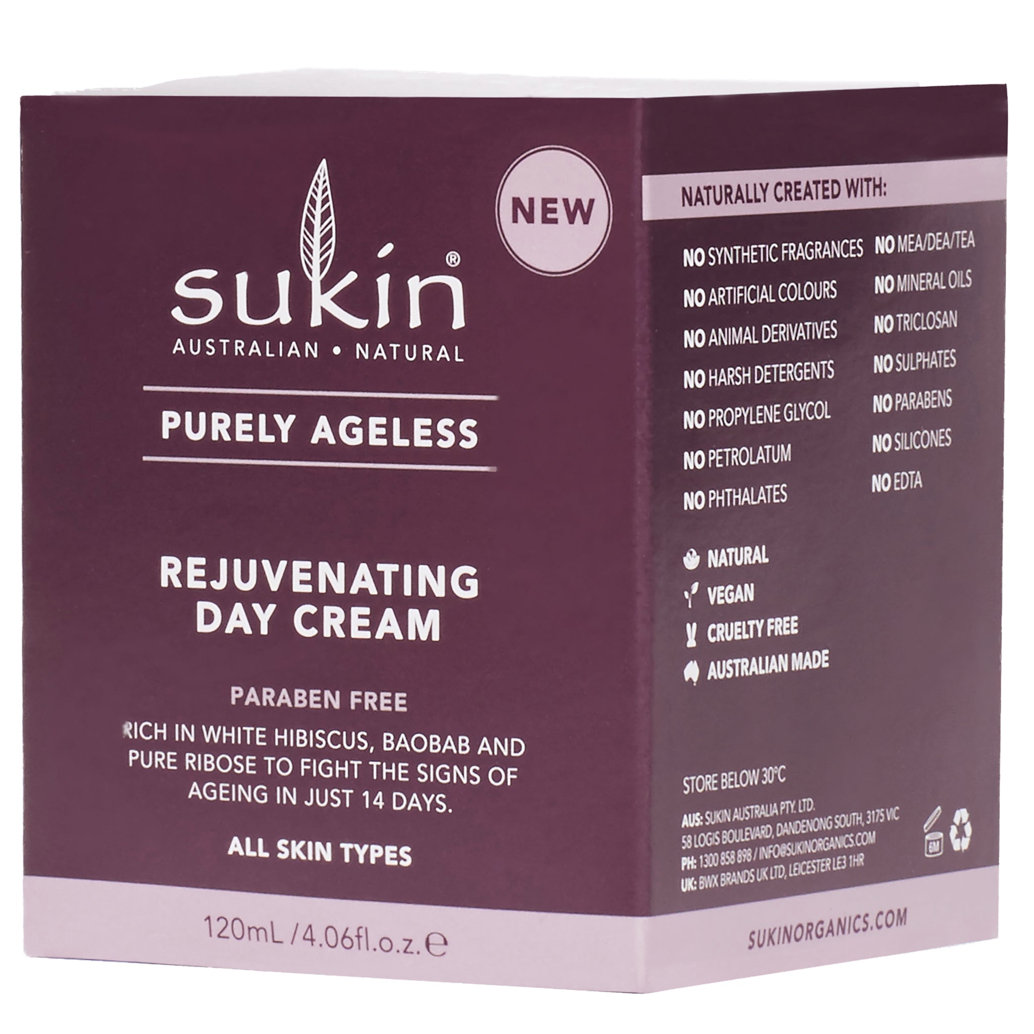 Purely Ageless Rejuvinating Day Cream - mypure.co.uk