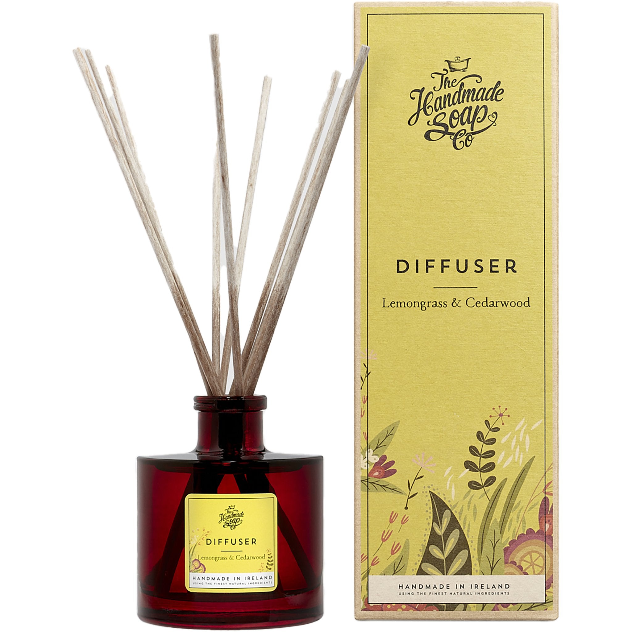 Reed Diffuser | Lemongrass & Cedarwood - mypure.co.uk