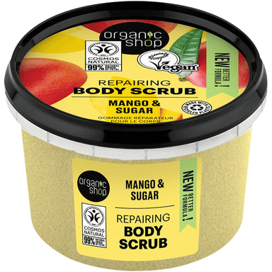 Repairing Mango Sugar Body Scrub - mypure.co.uk
