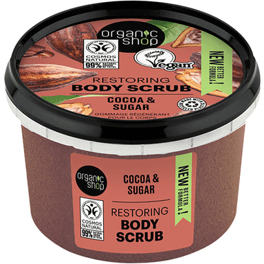 Restoring Body Scrub Chocolate - mypure.co.uk