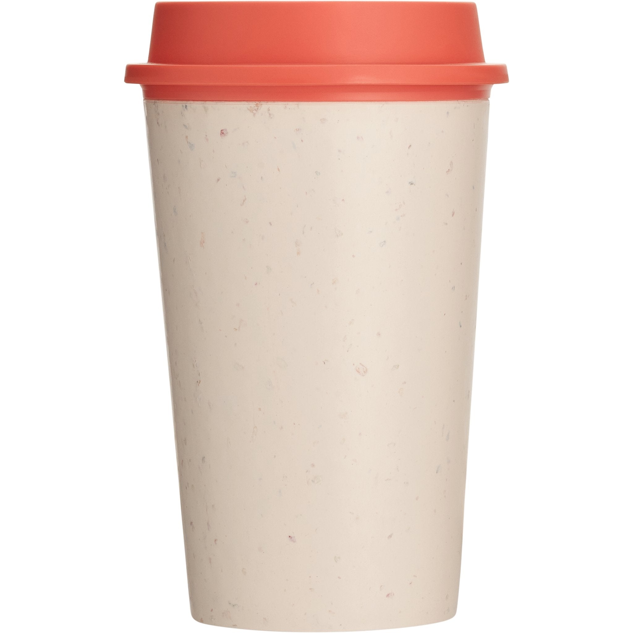 Reusable NOW Cup - Cream & Coral - mypure.co.uk