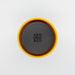 Reuseable Coffee Cup - Black & Electric Mustard 12oz - mypure.co.uk