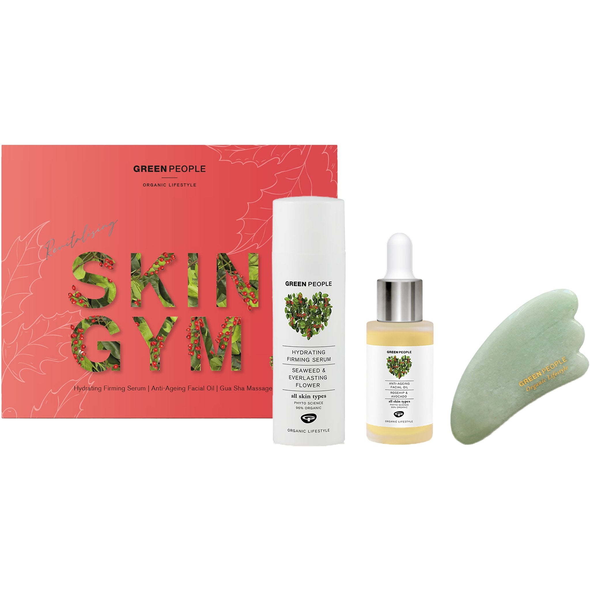 Revitalising Skin Gym Organic Trio - Worth £66.50 - mypure.co.uk