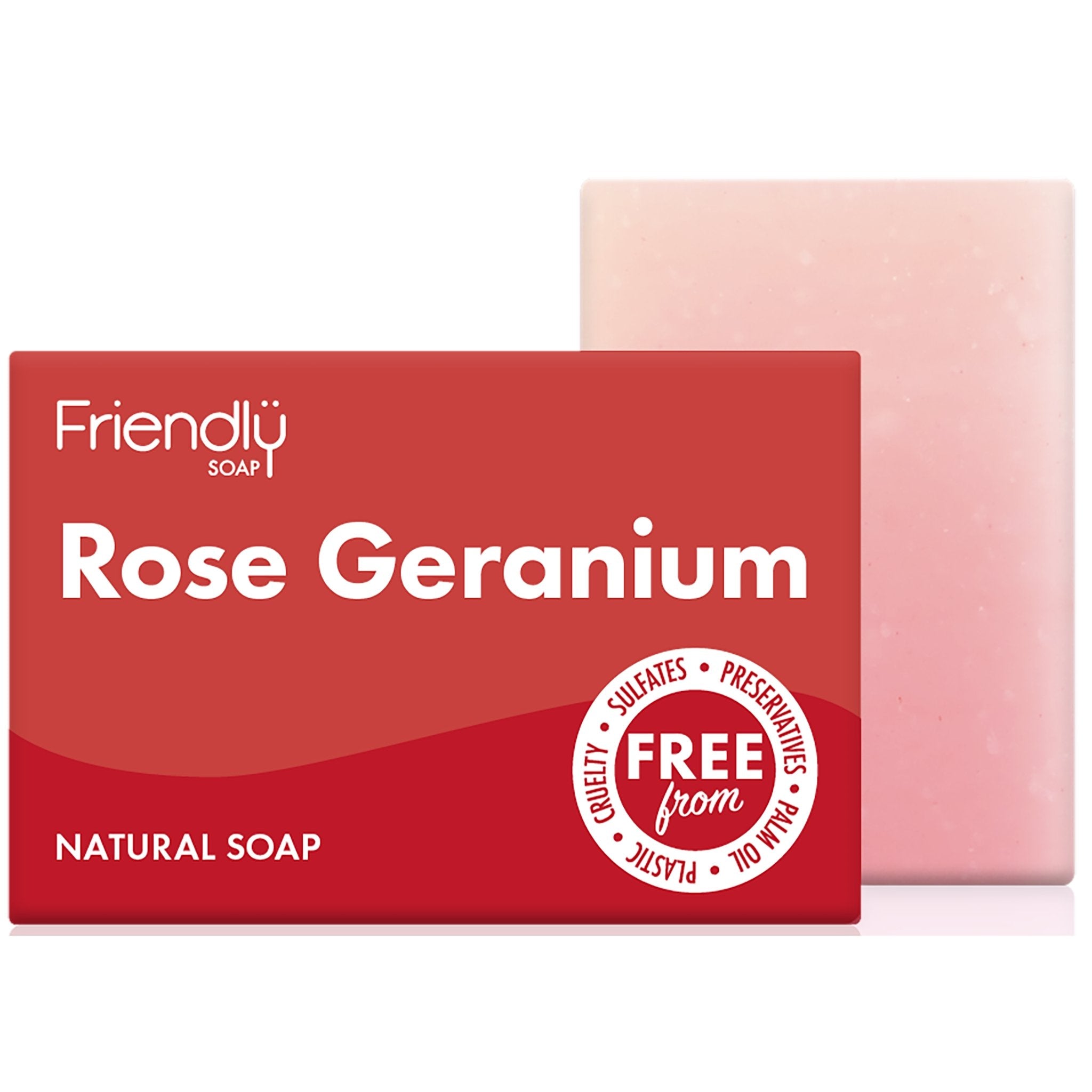 Rose Geranium Soap Bar - mypure.co.uk