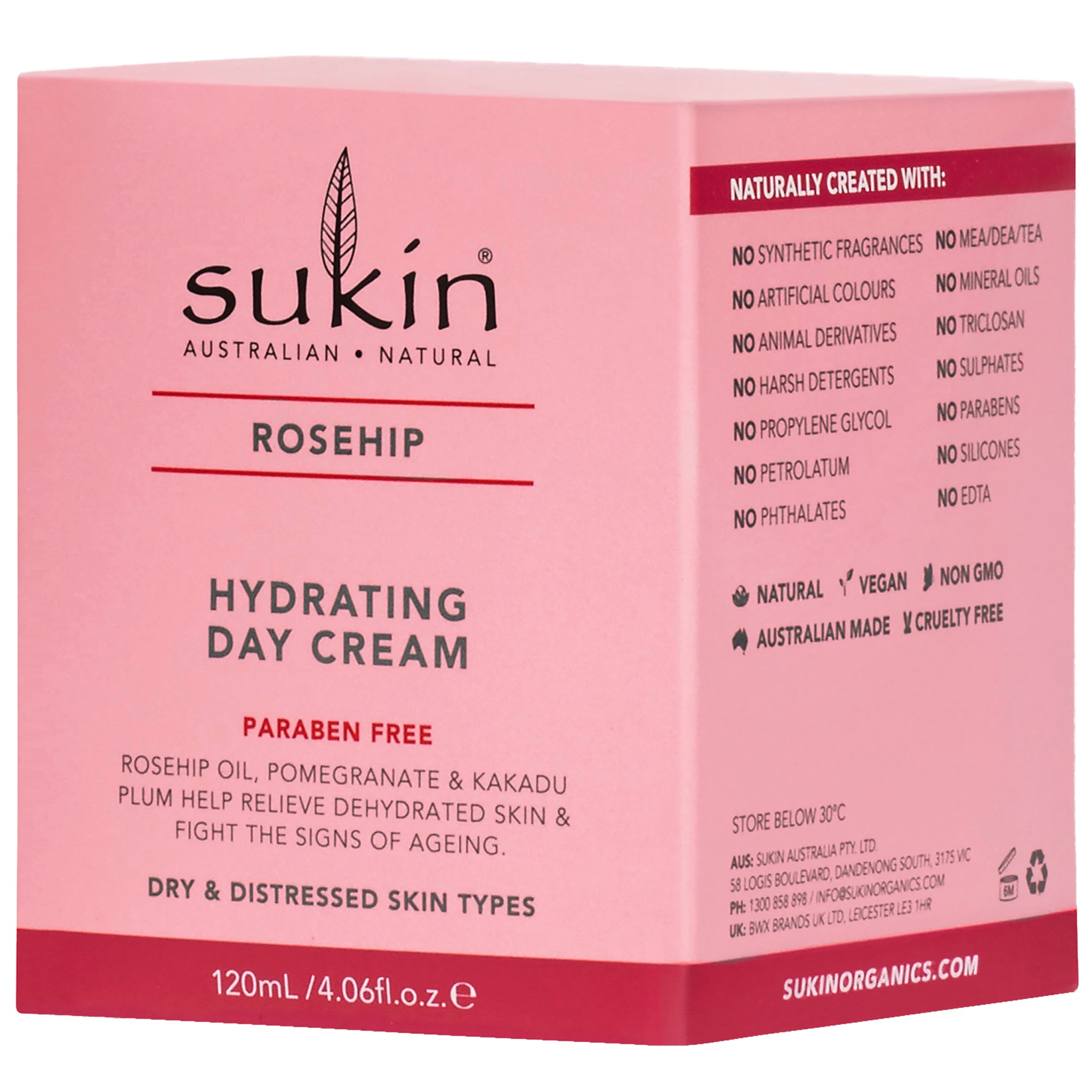 Rosehip Hydrating Day Cream - mypure.co.uk