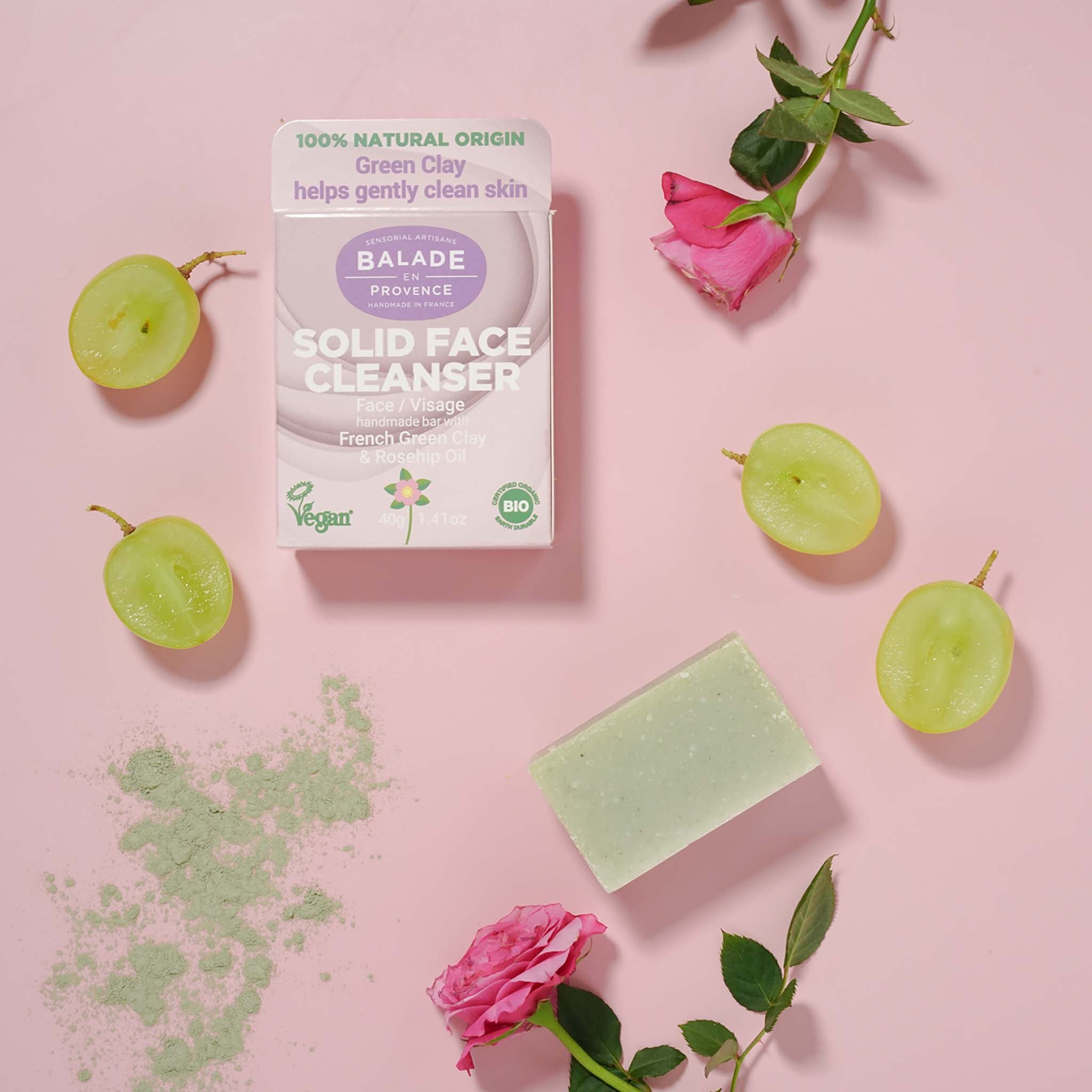 Solid Face Cleansing Bar - mypure.co.uk