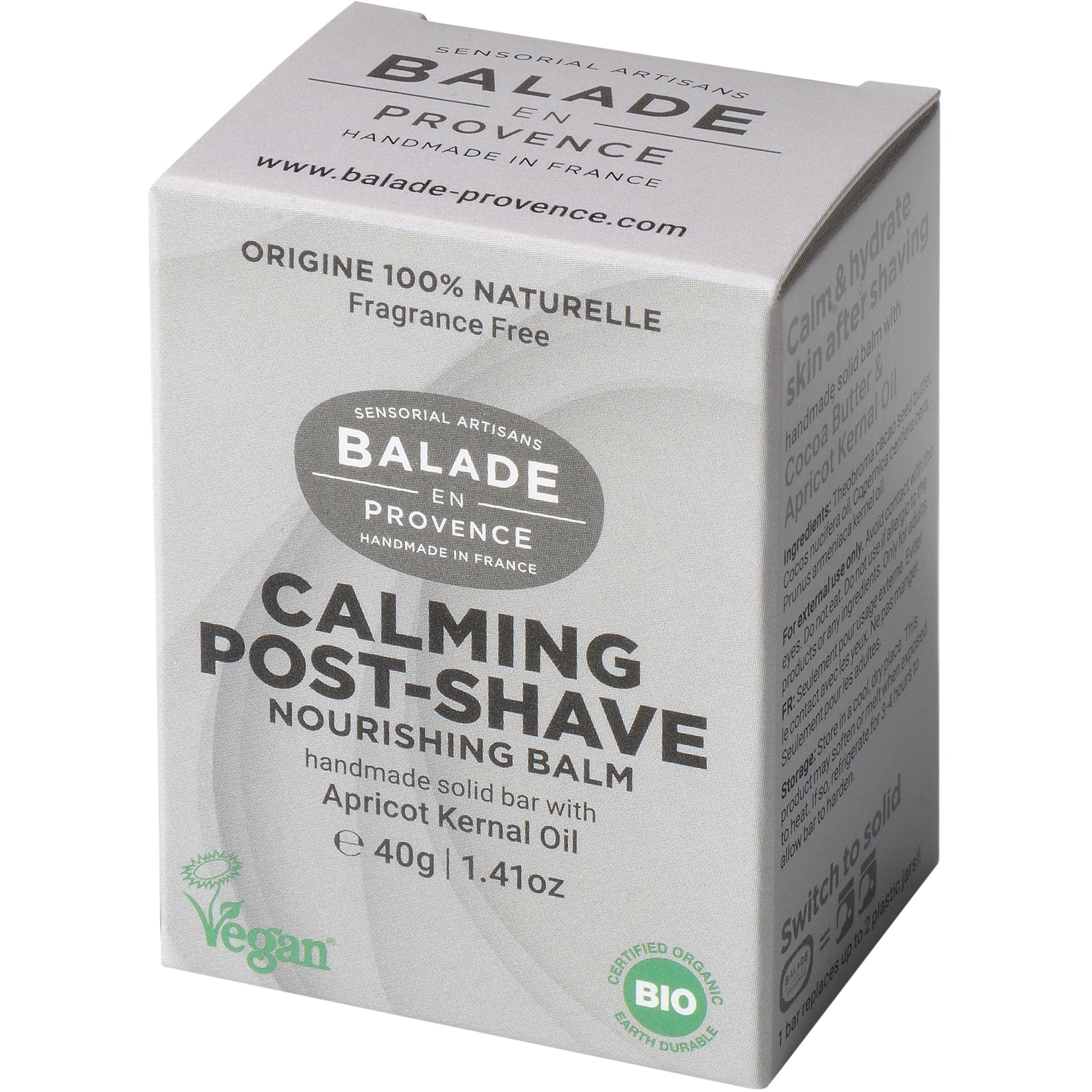 Solid Post-Shave Bar | Calming - mypure.co.uk