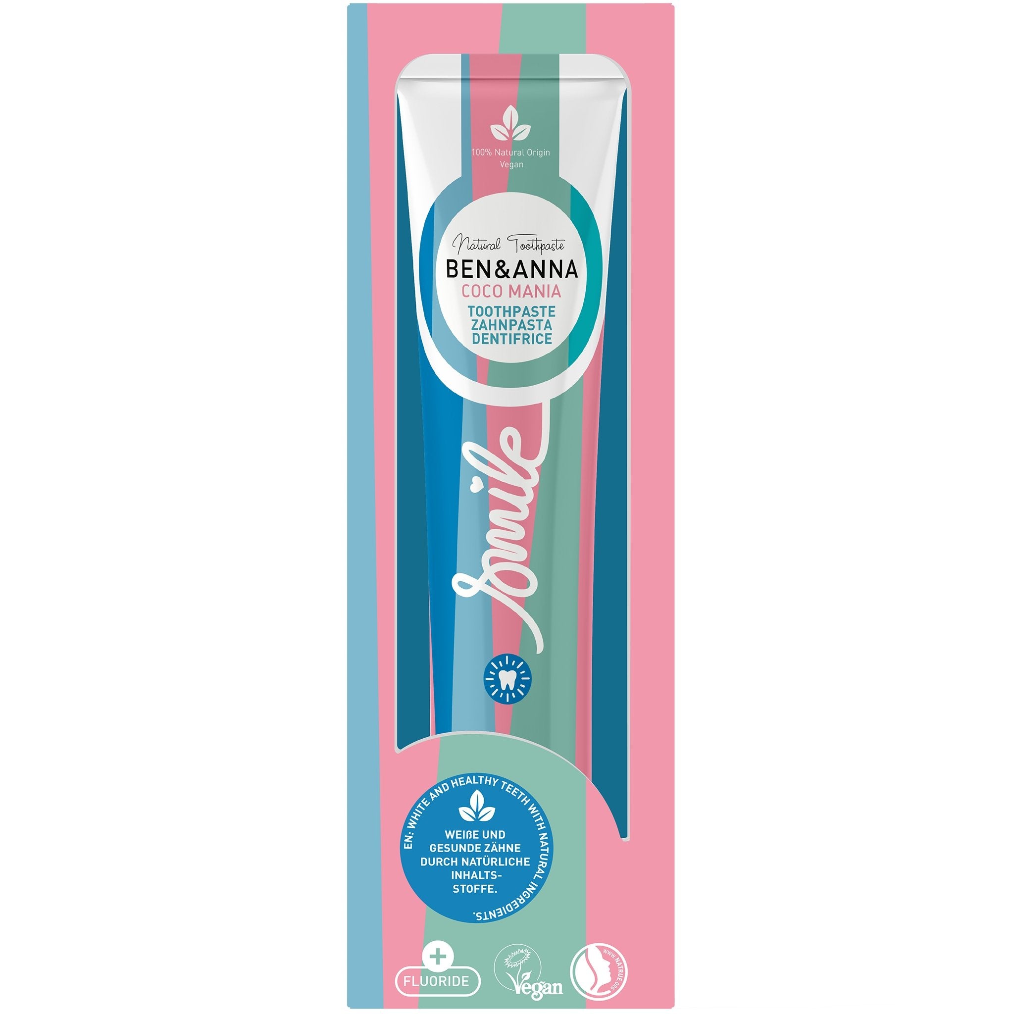 Toothpaste Tubes - Coco Mania Toothpaste - mypure.co.uk