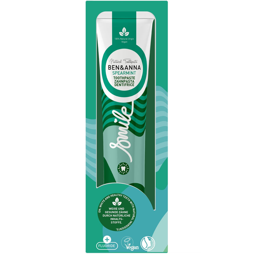 Toothpaste Tubes - Spearmint Toothpaste - mypure.co.uk