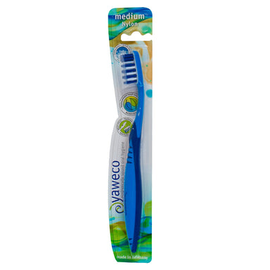 VEGAN Toothbrush - Nylon Medium - mypure.co.uk