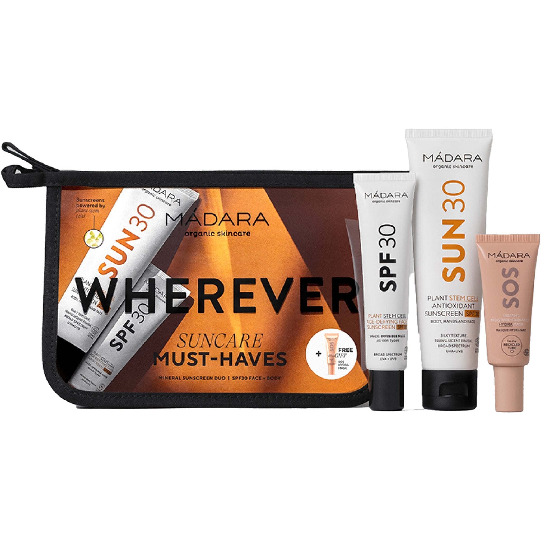 Wherever SPF30 Suncare Must-Haves Set - Worth £61 - mypure.co.uk