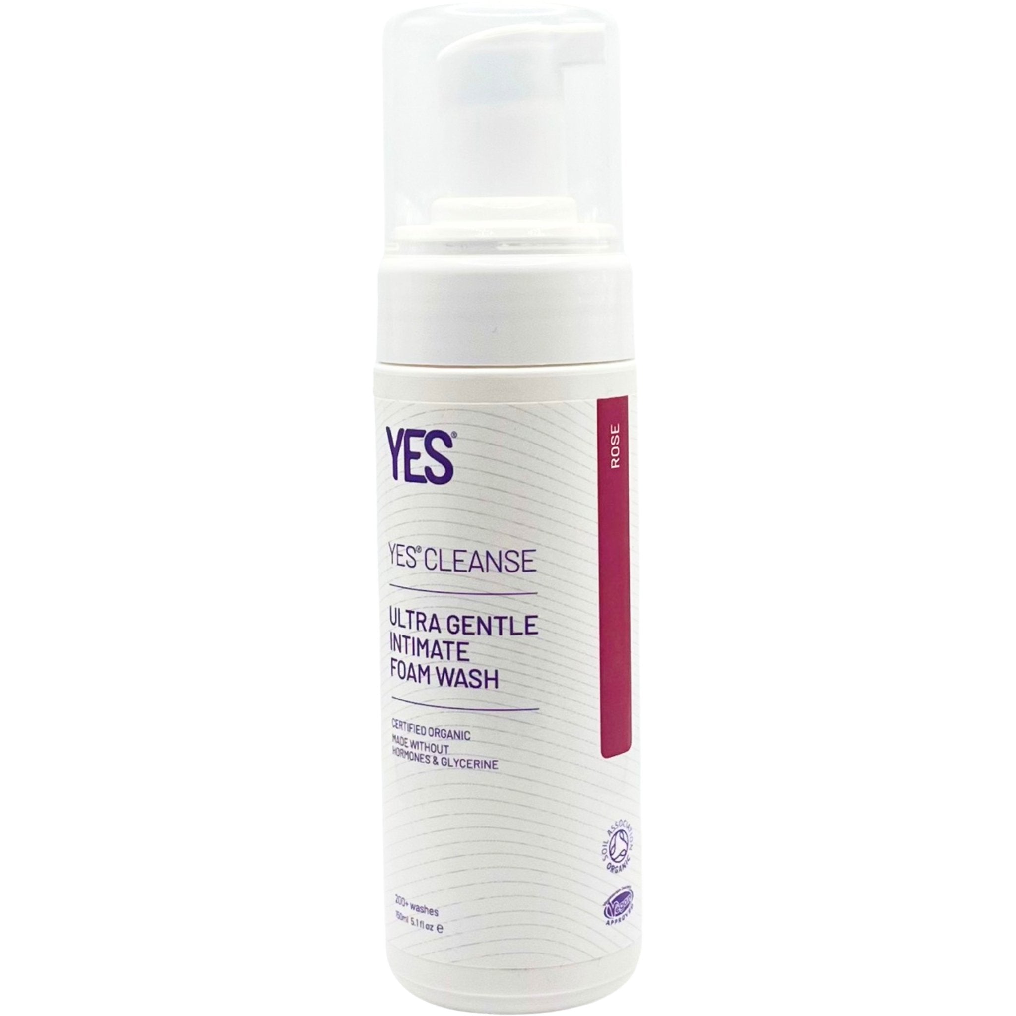 YES® CLEANSE Intimate Wash - Rose - mypure.co.uk
