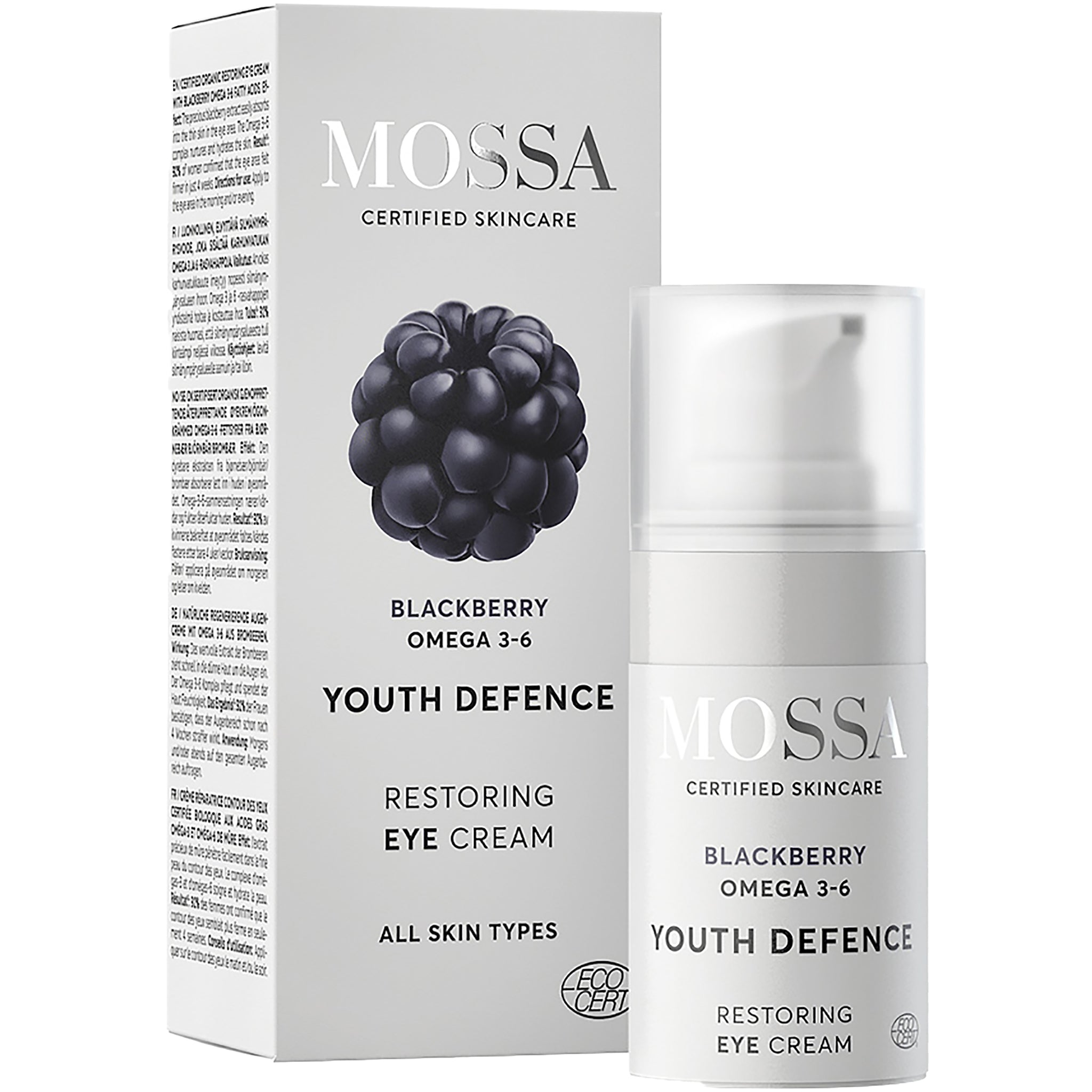 Youth Defence - Restoring Eye Cream - mypure.co.uk